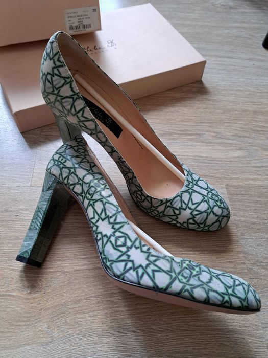 Pantofi toc piele Christhelen B, marime 38
