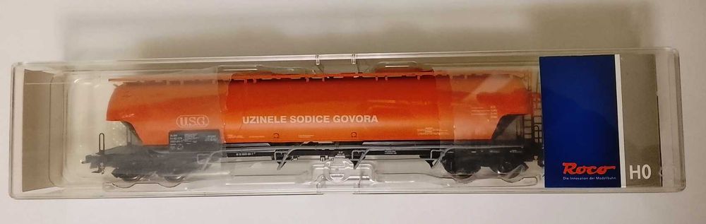 macheta Vagon Uackks Uzinele Sodice Govora, H0 1:87 CFR
