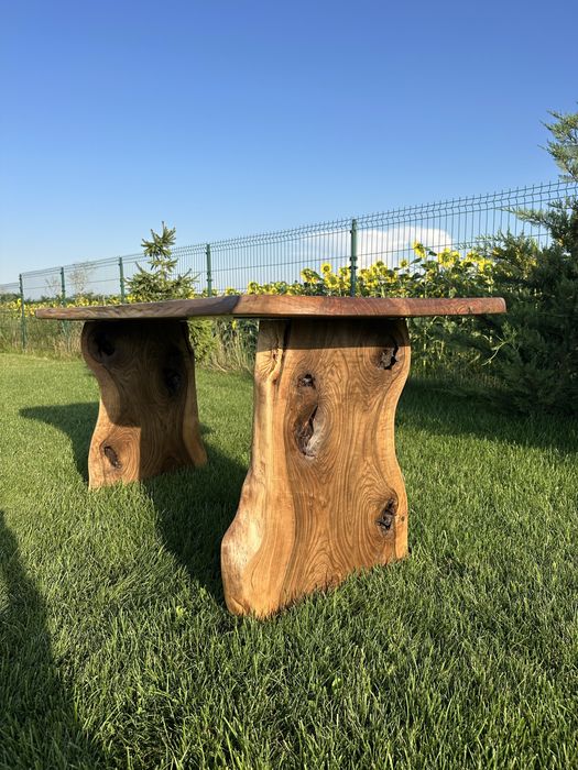 Blat masa / Masa lemn masiv Stejar, Nuc, Cires