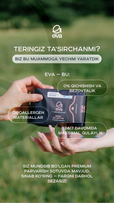 Eva ayollar tagliklari endi O’zbekistonda