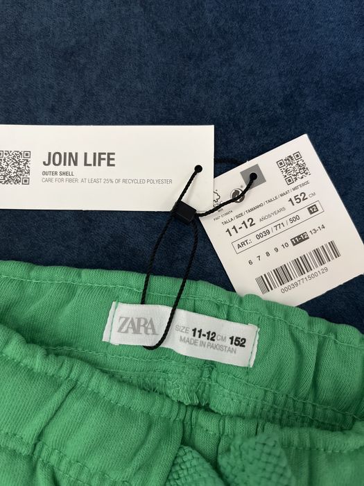 Pantaloni scurti Zara 11-12 ani noi cu eticheta