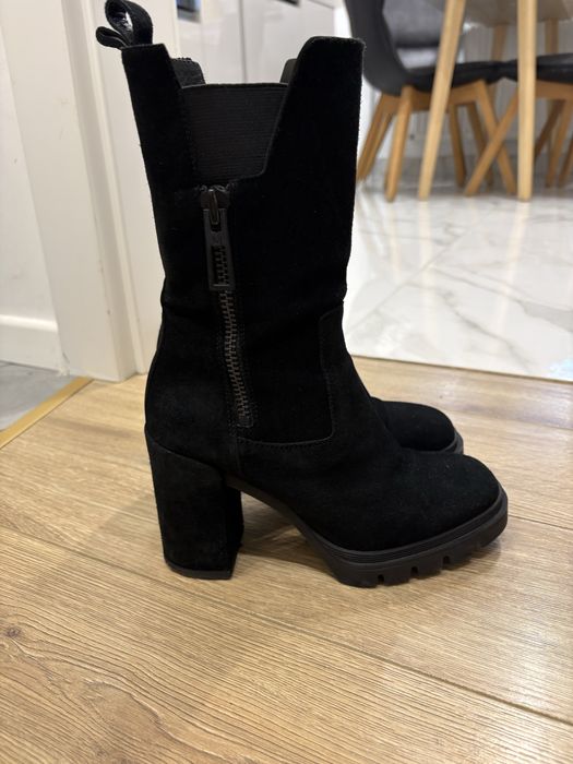 Botine toc gros Musette, 36