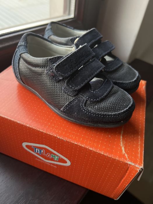 Кожаные туфли 21р