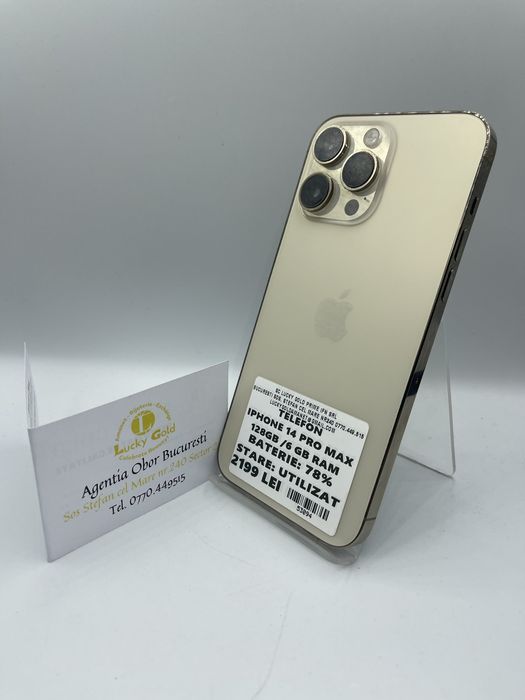 Iphone 14 Pro Max 128Gb/6Gb Ram GARANTIE/FACTURA #53094
