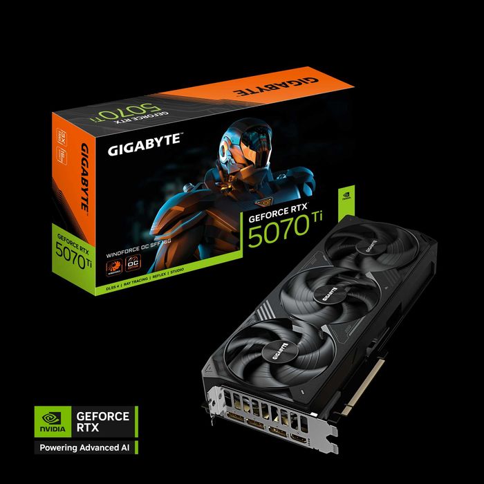 Продам видеокарты RTX 5070 Ti Gigabyte
