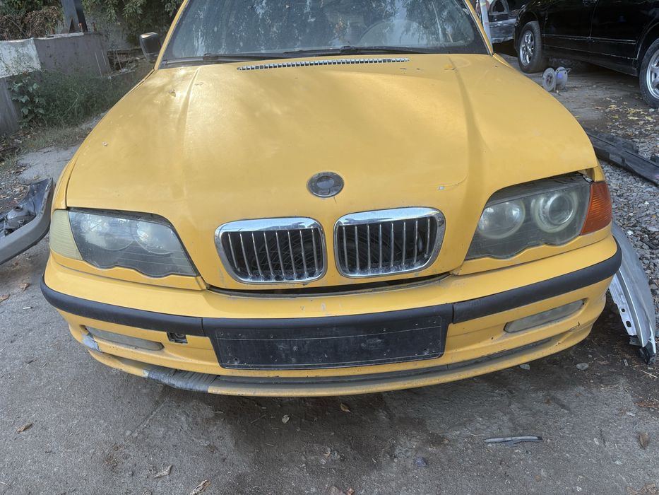 E46 BMW капот, крыло фары бампера дорест
