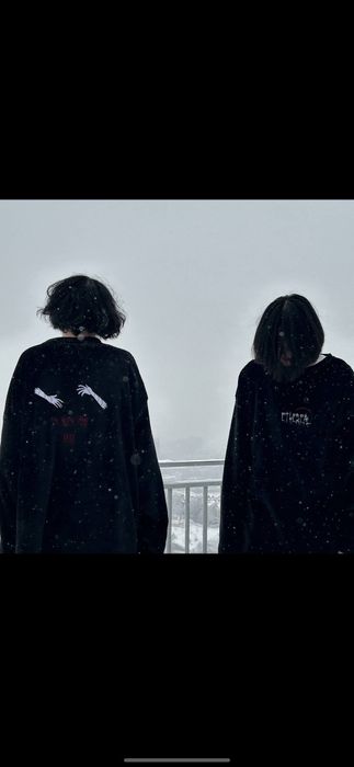 Черная кофта велюр ethereal