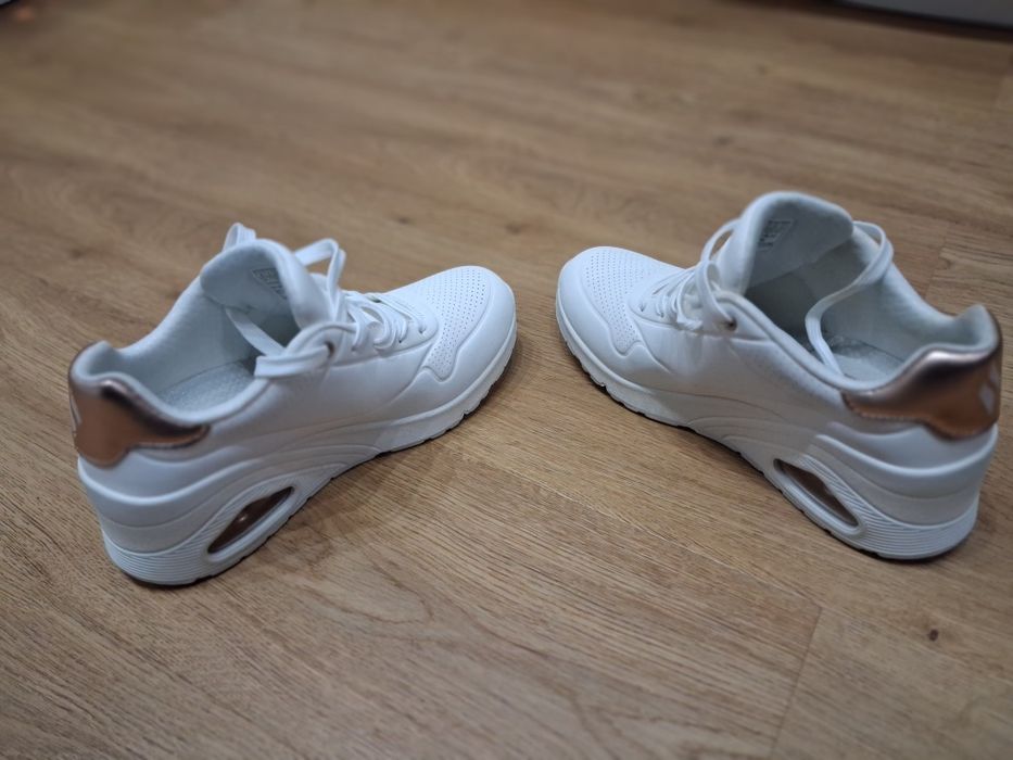 Adidasi Skechers Sneakers Uno Wedge - Alb 38 dama