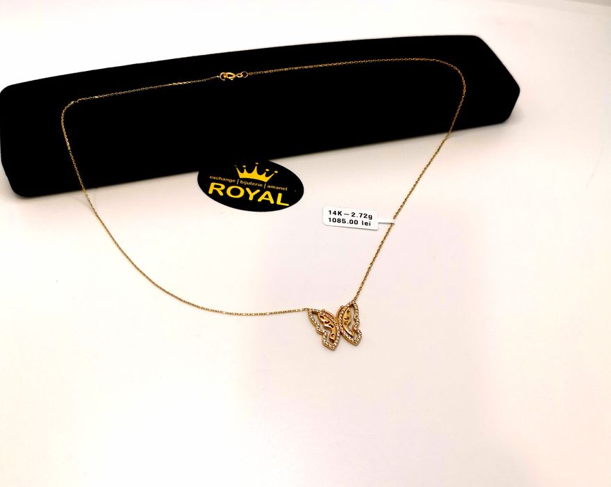 Bijuteria Royal lant din aur 14k 2.72 gr