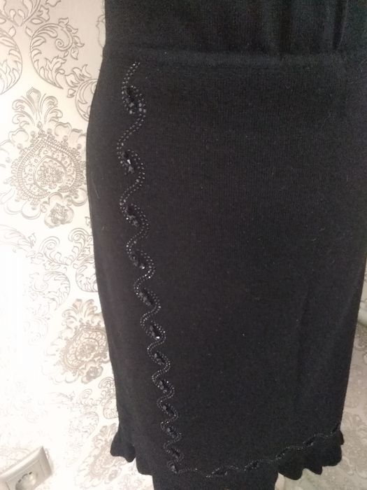 Тёплая юбка шерсть