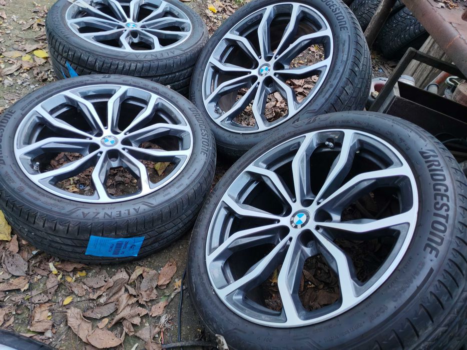 Jante roti complete BMW de vară R 20 X5 G05 X6 G06 / BMW X3 G01 X4 G02