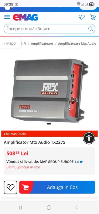 Subwoofer,amplificator, incinta de 12",difuzoare