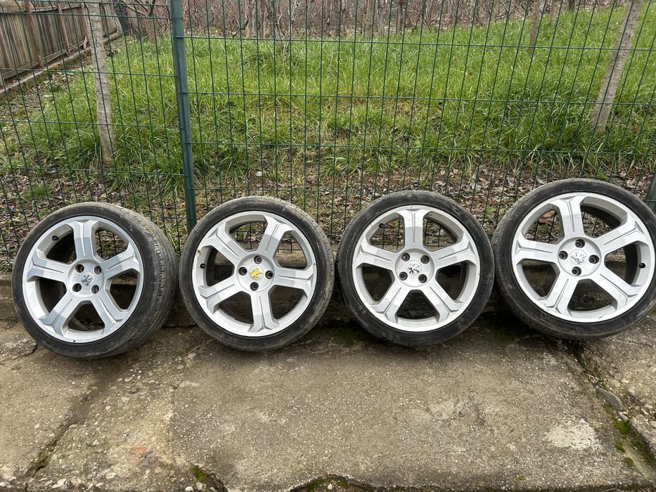 Jante r18 4x108 cauciucuri bune