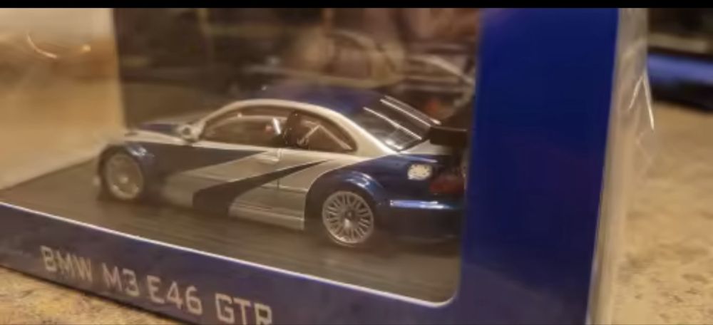 E46 M3 NFS MW 1:64 ghost player (hot wheels)