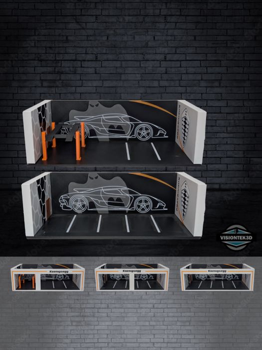 3D принтирани диорами за Hot wheels/Matchbox/Majorette и други 1:64