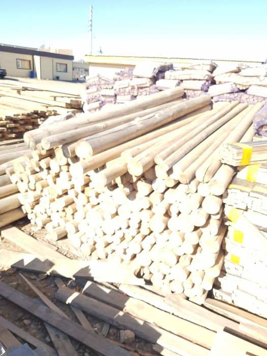 Продам столбы березовые и сосновые