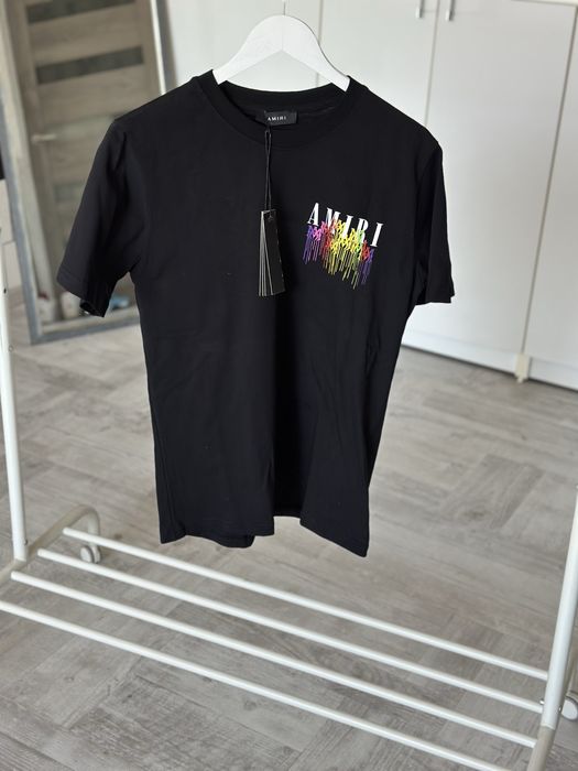 Tricou Amiri Painted OFF White