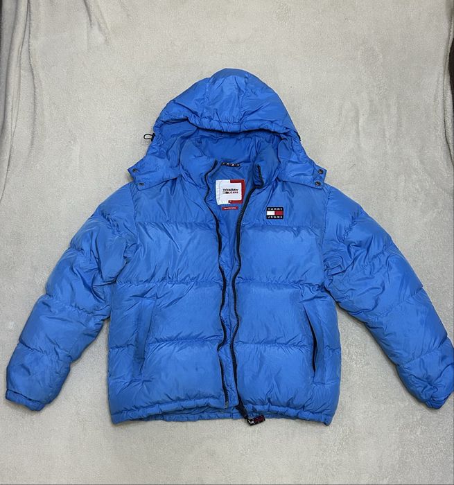 Geaca Puffer Tommy Jeans Albastra size M