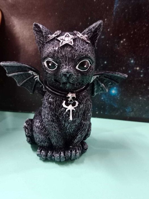Фигурки, статуэтки, готик, коты, сова, пентаграмма, на подарок