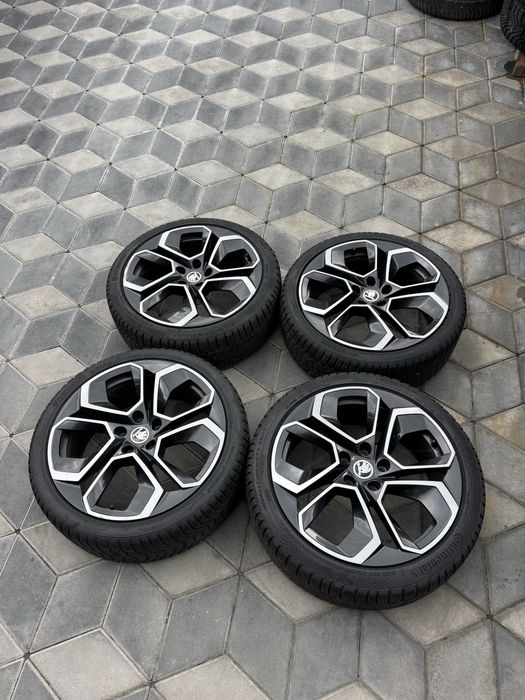Jante Orig”Skoda RS R19(5x112)”~Octavia/Superb/Kodiaq/Karoq/Yeti/Vw/Seat/Audi~Culoare Deosebita