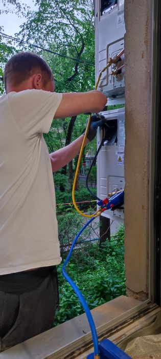 Установка кондиционеров