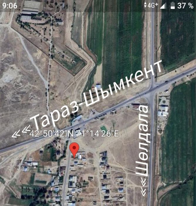 Продам участок с времянкой