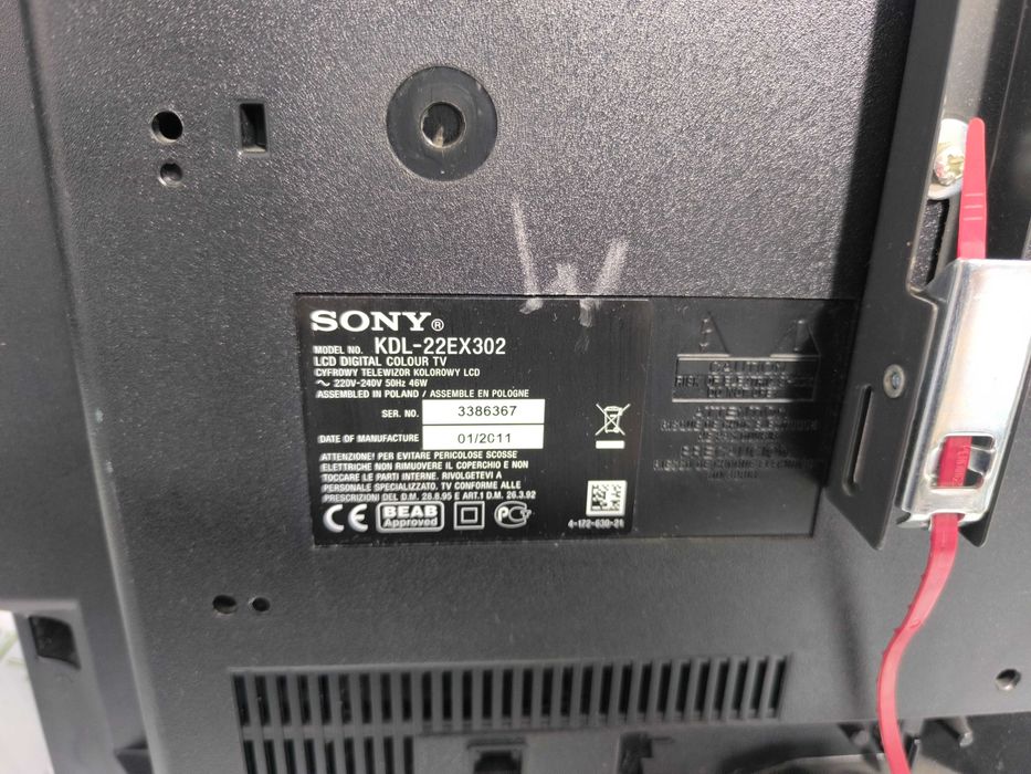 Televizor Sony KDL-22EX302 22 inch cu porturi multiple