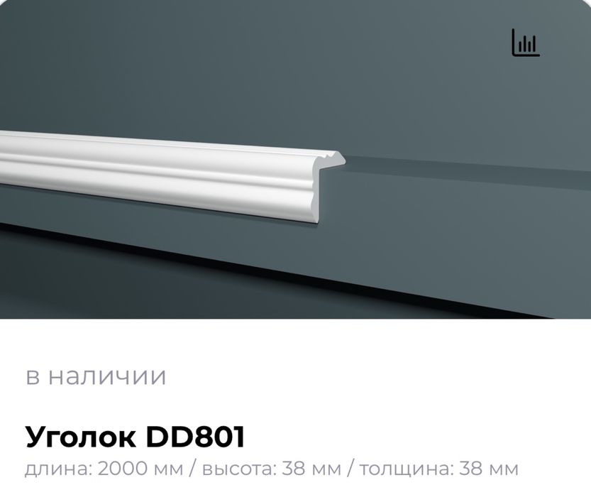 Уголки из Дюрополимера Decor Dizayn