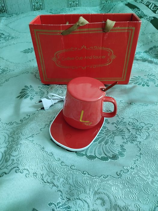 Кружка с подогревом 300 мл янги