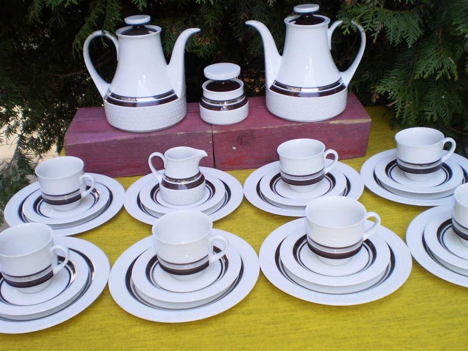 Ceainic cu set  mic dejun portelan de calitate Bavaria