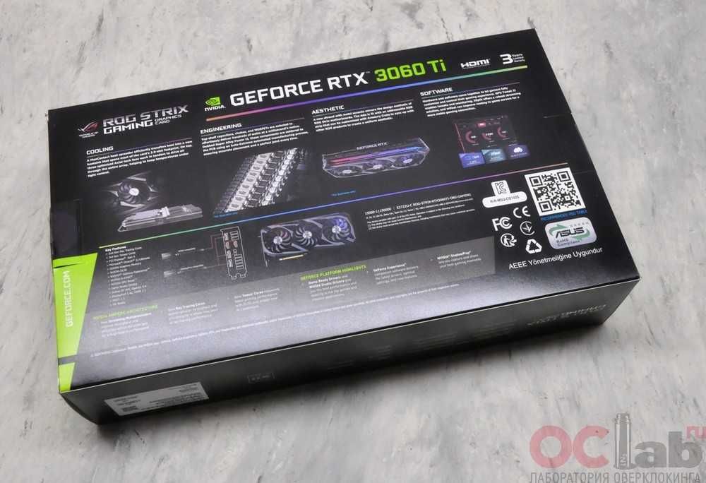 3060 Ti 6х Asus в Идеале ! 196тыс