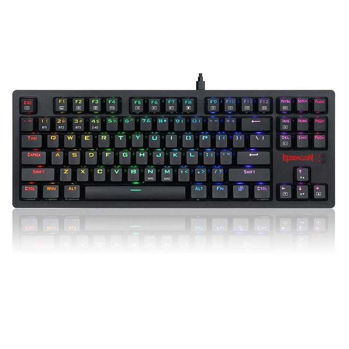 Tastatura Gaming Redragon Karma RGB Brown Switch Mecanica 2.4G/BT5/USB