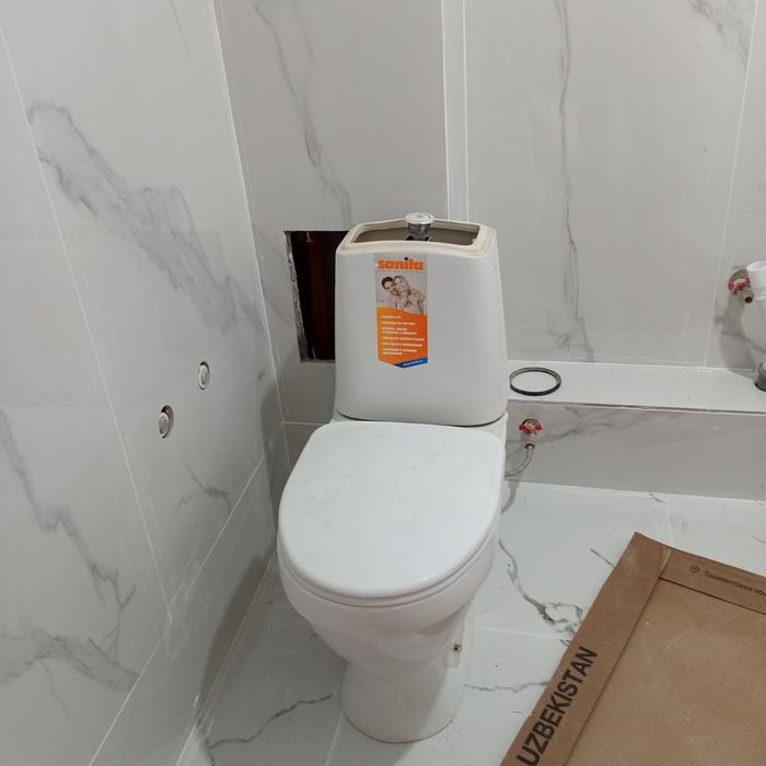 Продам б/у унитаз для стройки