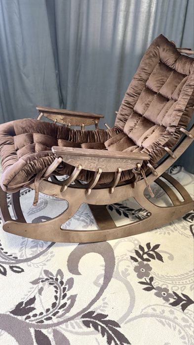 Кресло-качалка ракушка с матрасом