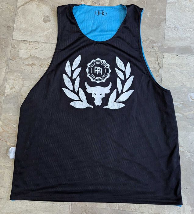 Under Armour Project Rock Reversible Mesh двулицев потник от Сащ