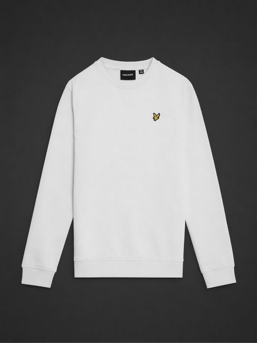 Суичър Lyle & Scott в бял цвят
