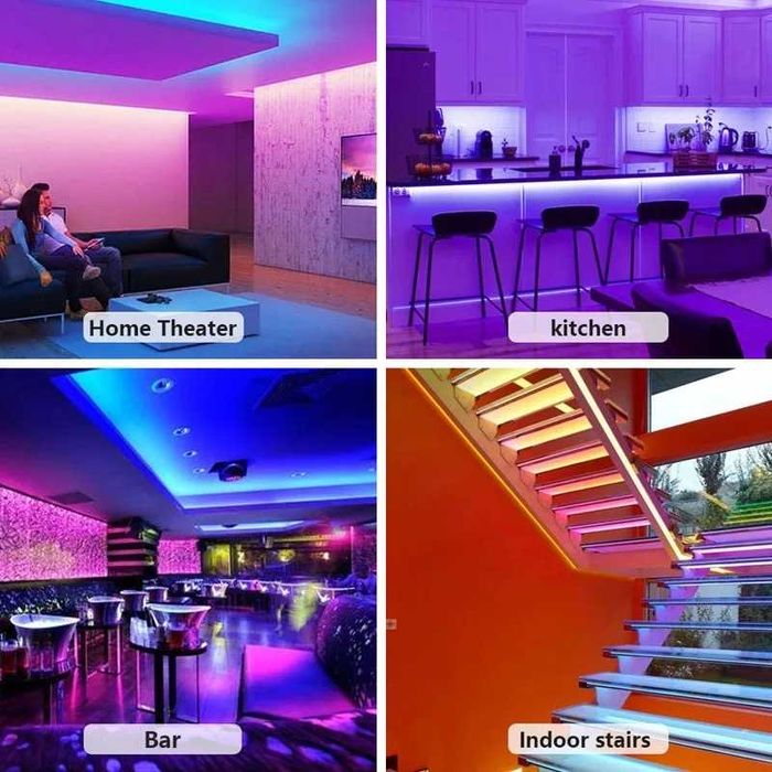 Premium RGB 5050 LED Лента за скрито осветление лед ленти 5 / 10 метра