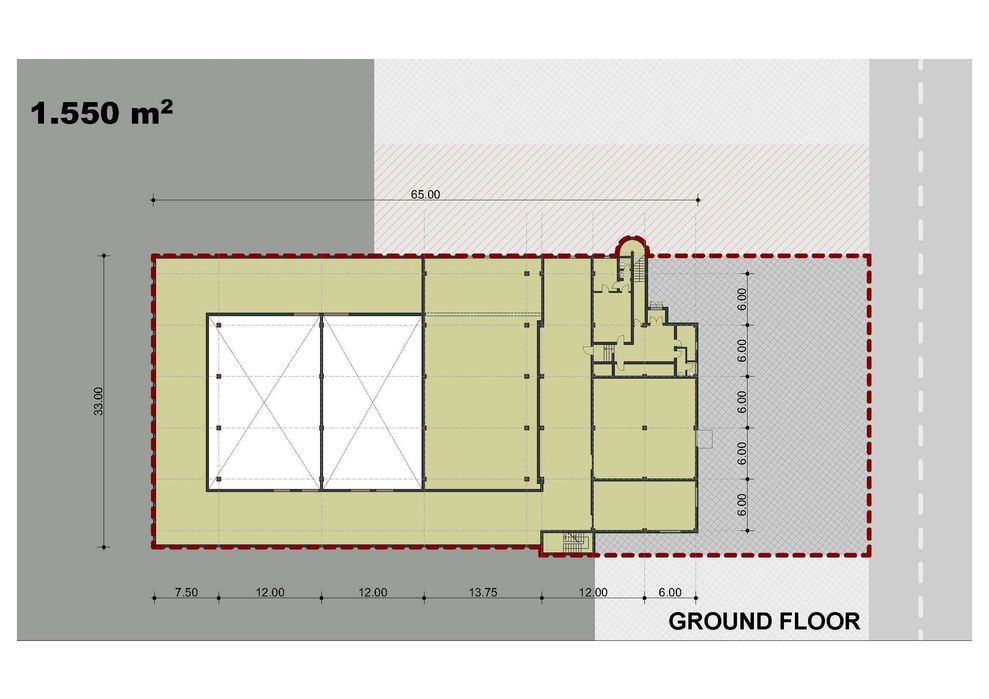 Clădire industrială de vânzare- 95 €/ mp