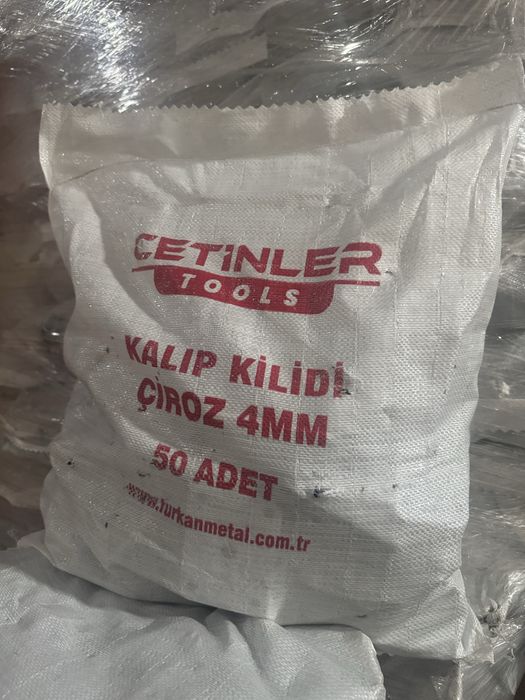 Зажим пружинный оцинкованный-Çiroz -Ciroz-Чироз 4мм TÜRKİYE