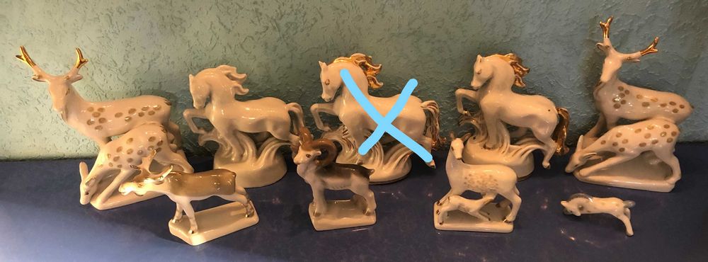 Фарфор Посуда Статуэтки