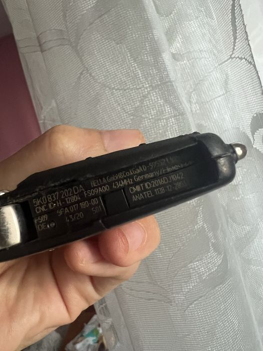 Оригинален ключ за VW