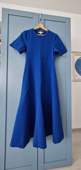 Rochie COS superba mar.S albastru cobalt