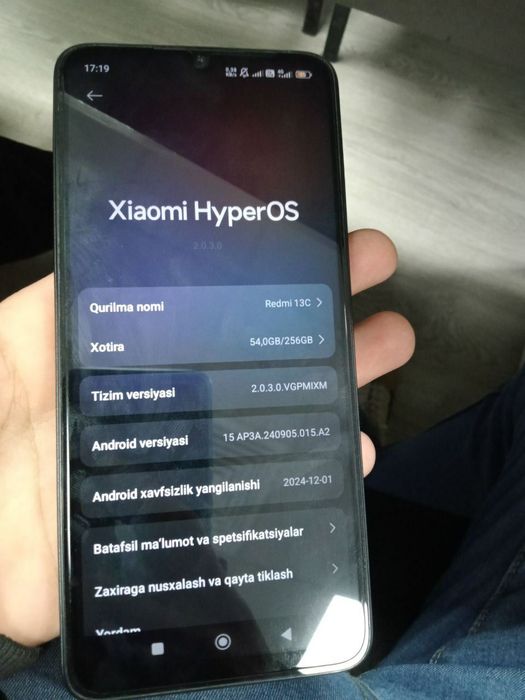 Redmi 13c yangi..