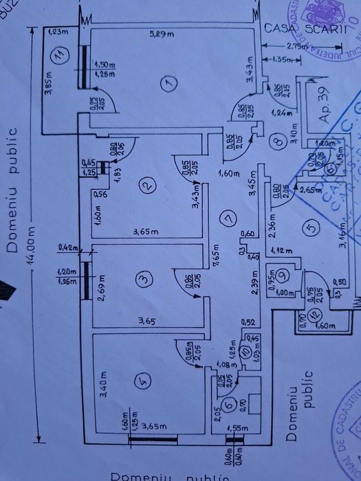 Apartament cu 4 camere,strada Bistritei 32,ultracentral