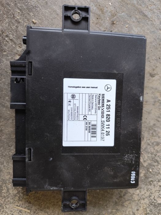Keyless Go модул за Mercedes ML W164/R class W251