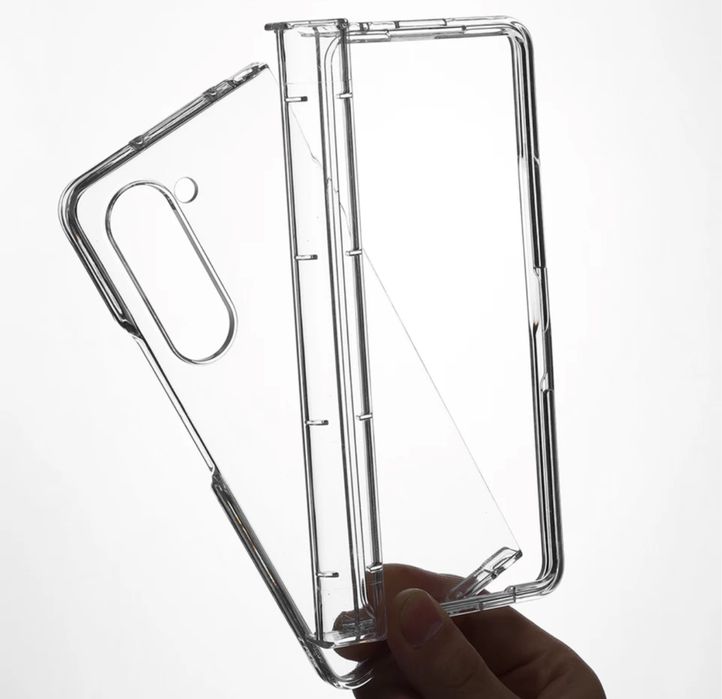Samsung Z FLIP 5 Z FOLD 5 - Husa Plastic Clar Protectie Laterala