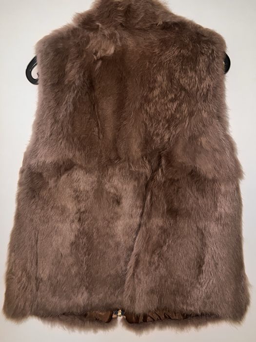 Елек от заешка кожа М