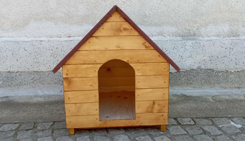 Дървена къща за кучета  кучешка колиба, къща за куче дървена къща