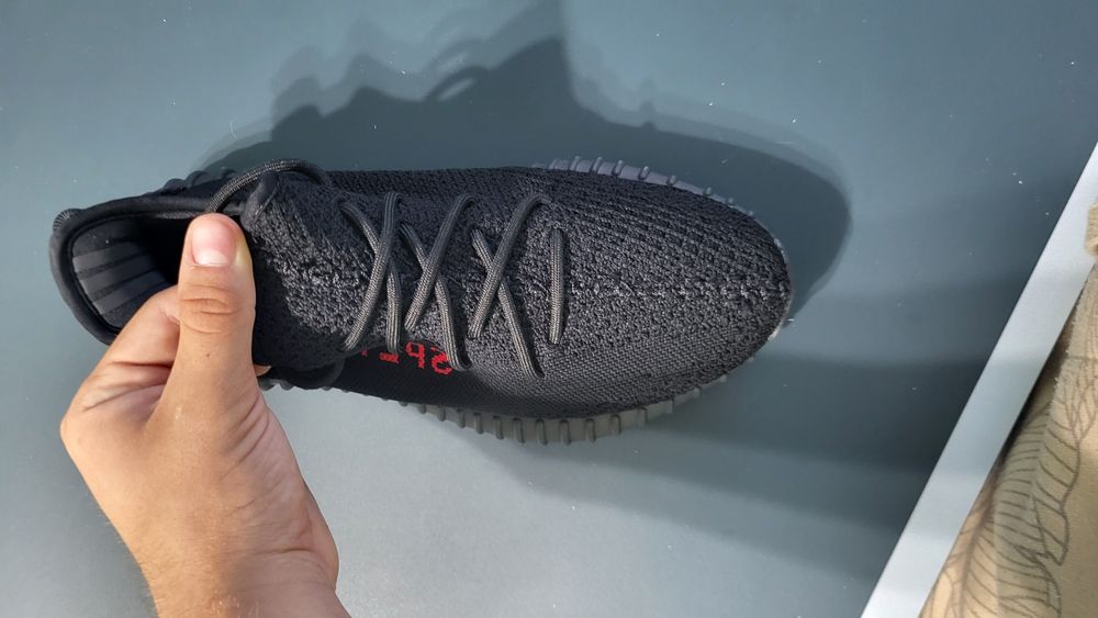 Yeezy 350 V2 Black Red