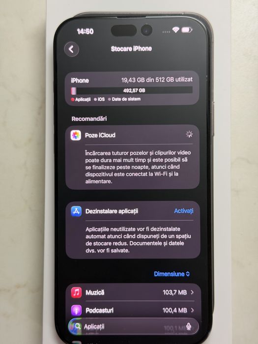 iphone 16 Pro max 512 gb 4 luni vechime. ofer factura